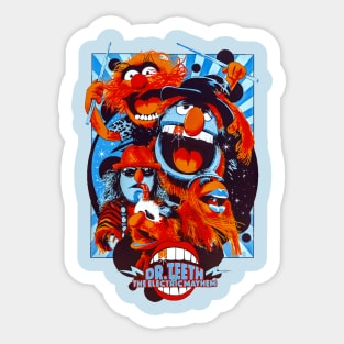 smile dr teeth and friends Sticker